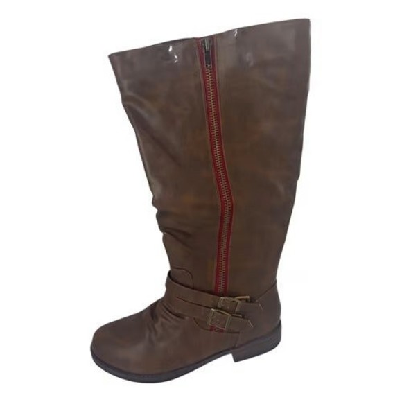 JOURNEE COLLECTION  WOMEN'S XWC-Lady BROWN 11M - Picture 1 of 11